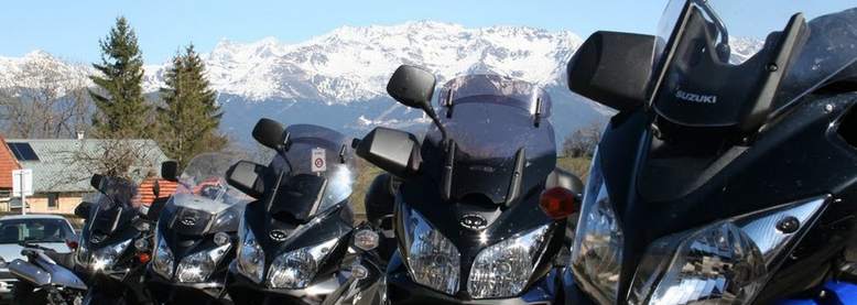 gilles74 - Balade reco Chartreuse jeudi 7 avril - 7 motos - 9 participants